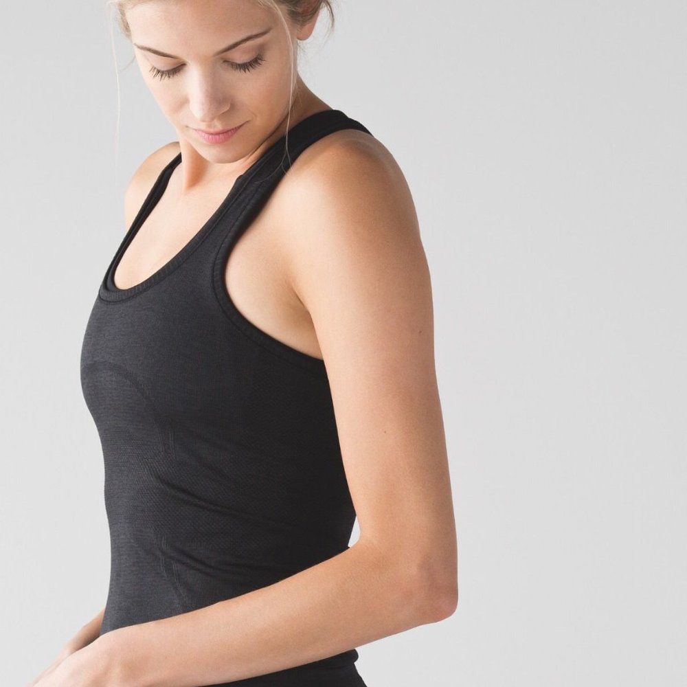 Lululemon Dark Grey Swiftly Tech Racerback